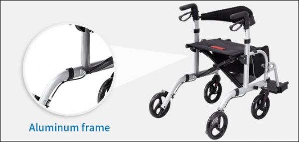 Rollator mit Rollstuhl Option - Nur Vorbestellung möglich !